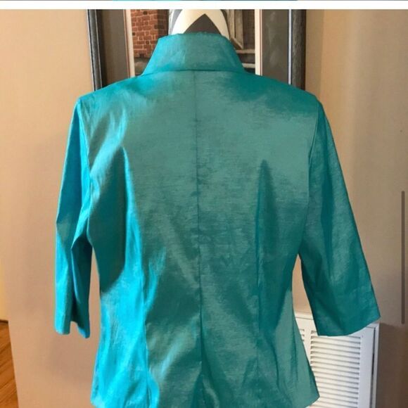 Great Cavalier Formal Jacket MEDIUM Aqua NWT - Picture 4 of 8